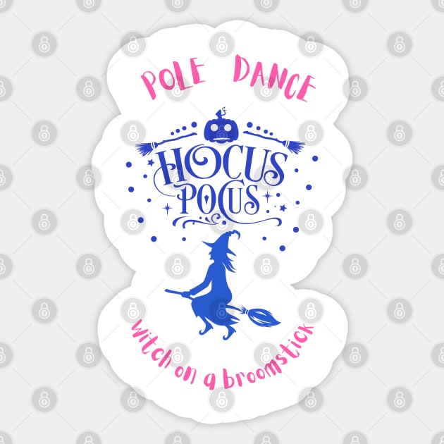 Pole dance Halloween Sticker by Greenmillion